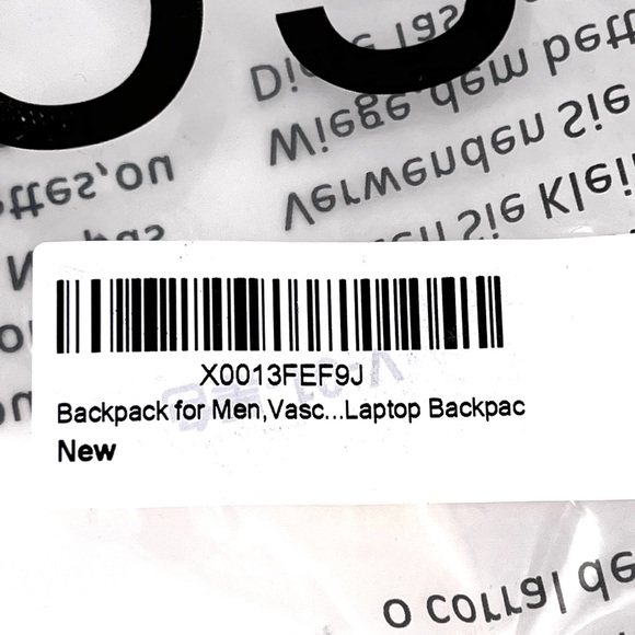 Vaschy Unisex Padded Laptop Sleeve Backpack - One Size - Picture 11 of 11